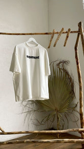 Minimalist “Moment” Oversized T-Shirt – Clean & Modern Design