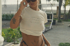 Sorry Mama Baby Tee | Crop Top