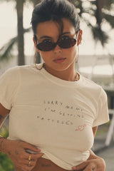 Sorry Mama Baby Tee | Crop Top