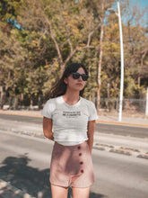 Do Not Give Me a Cigarette No Matter What I Say Baby Tee | Crop Top