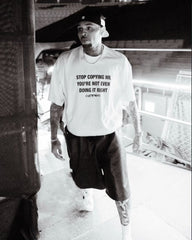 Bold Statement Graphic T-Shirt – “Stop Copying Me, You’re Not Even Doing It Right”