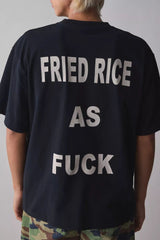 “Fried Rice As F***” Bold Graphic T-Shirt – Trendy Streetwear Tee