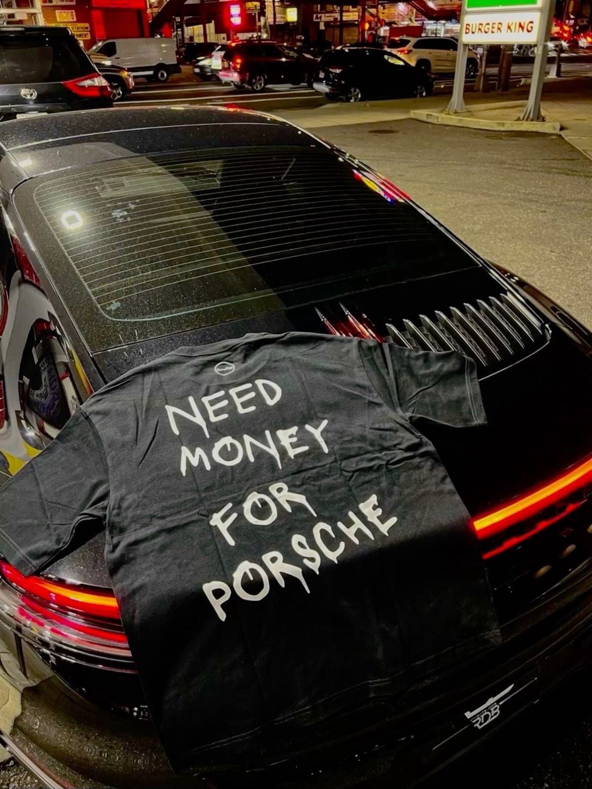 Need Money For Porsche | Unisex Oversized Tshirt