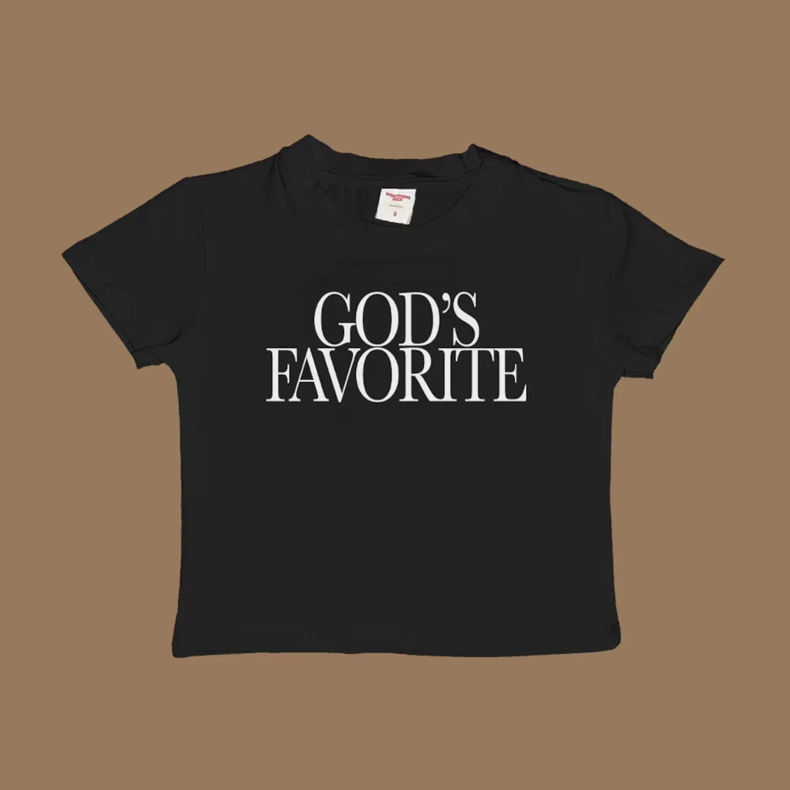 God's Favorite Baby Tee | Crop Top