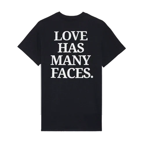 Love Has Many Faces Oversized T-Shirt | Drop Shoulder