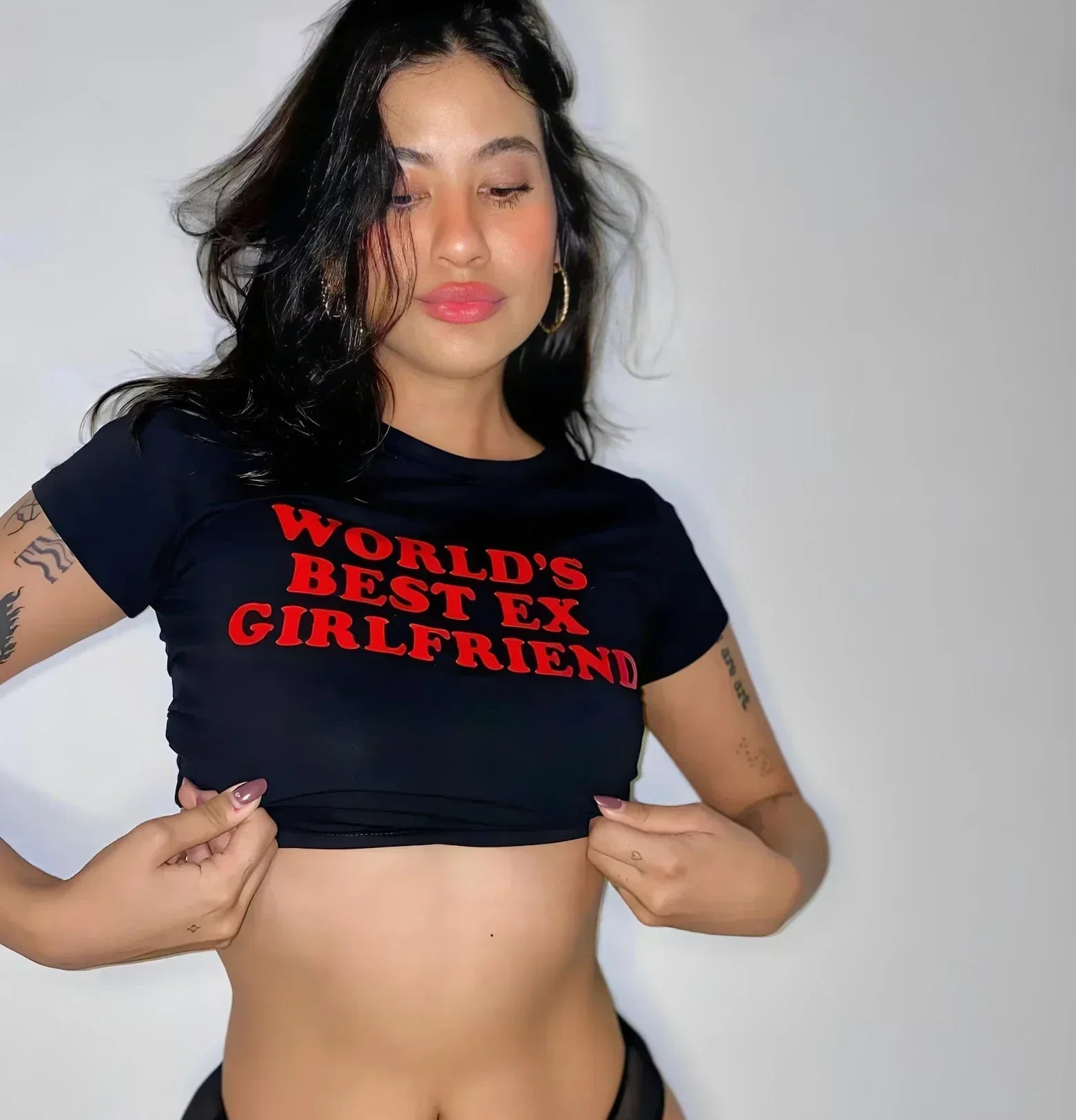 Worlds best ex girlfriend Baby Tee | Crop Top