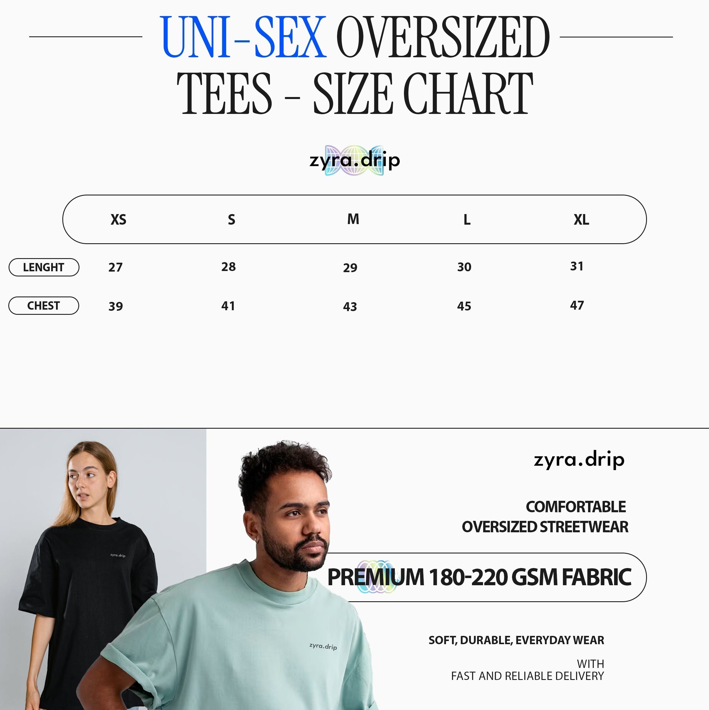 Street Art Graphic Oversized T-Shirt – 180 GSM Premium Cotton